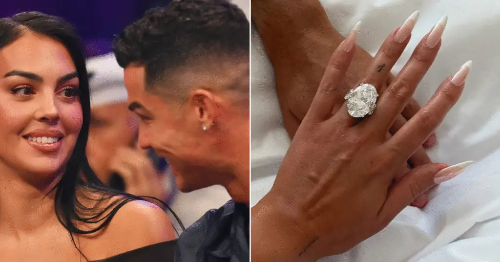 Cristiano Ronaldo engagement ring worth