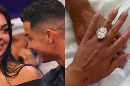 Cristiano Ronaldo engagement ring worth