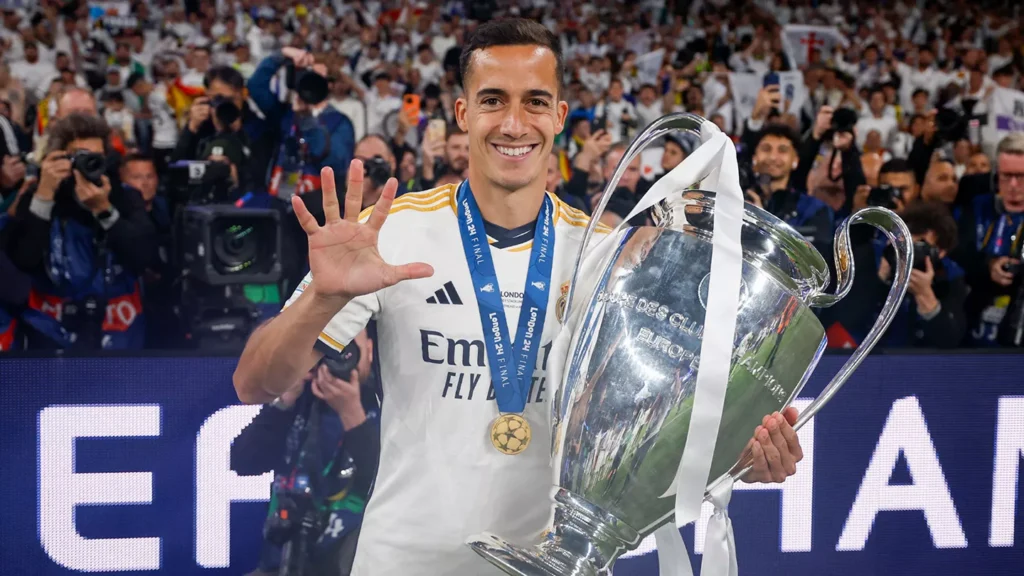 Lucas Vazquez Real Madrid Celebration