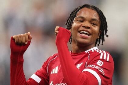 Rio Ngumoha Liverpool debut