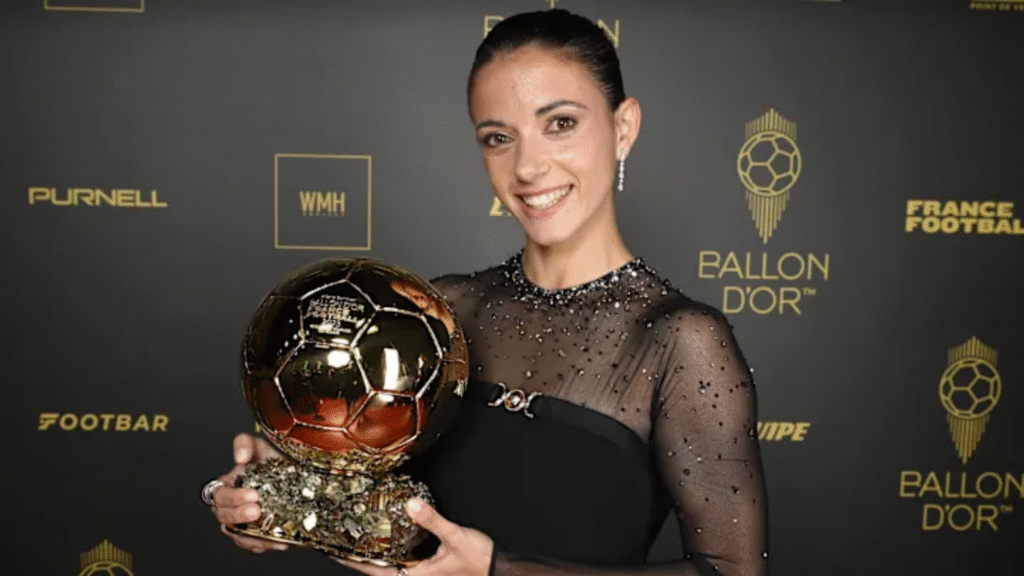 Aitana Bonmati wins Ballon d’Or 2025 for third consecutive year
