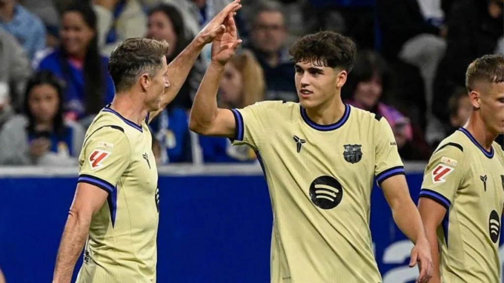 Barcelona level after Joan Garcia error hands Oviedo lead