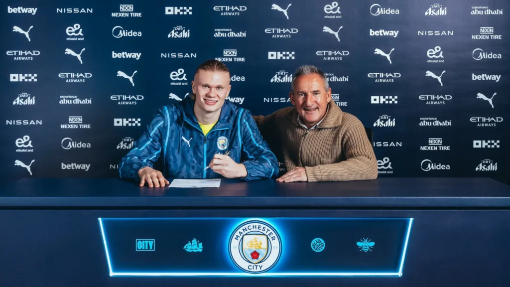 Erling Halaand Manchester City Contract
