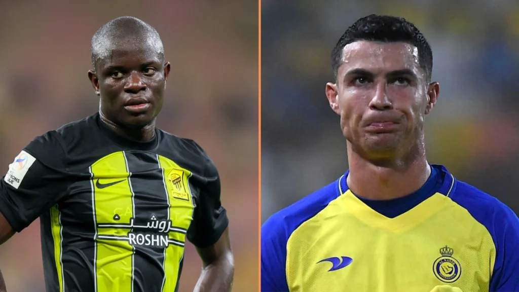 Kante Goes Viral for Ronaldo Handshake Snub in Saudi Clash