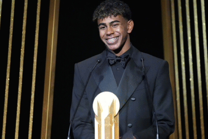 Lamine Yamal wins Kopa Trophy again at Ballon d’Or 2025