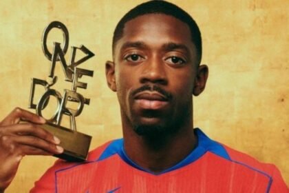 Ousmane Dembele won Onze d'Or