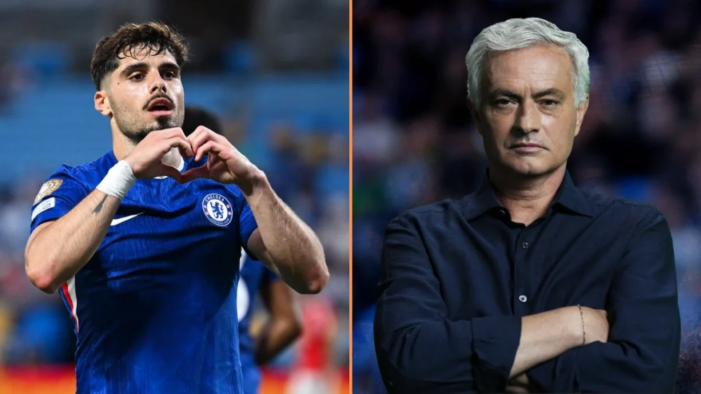 Pedro Neto Proud to Face “Legend” Jose Mourinho as Chelsea Host Benfica in Champions League 7 Pedro Neto Proud to Face Jose Mourinho in Chelsea–Benfica Tie