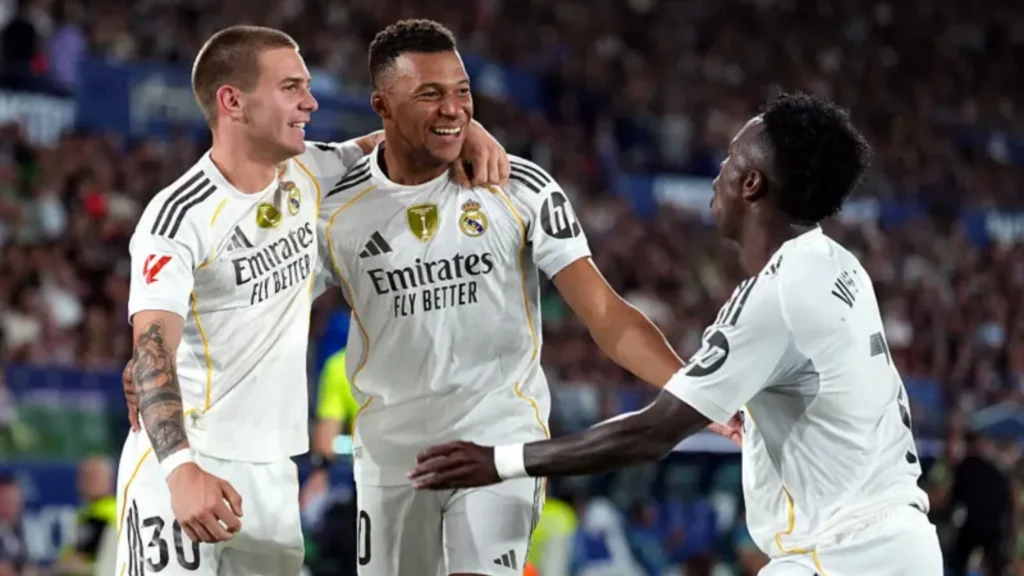 Real Madrid 4-1 Levante Mbappé scores twice as Los Blancos stay perfect in La Liga