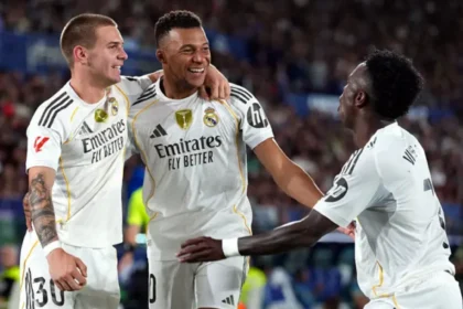 Real Madrid 4-1 Levante Mbappé scores twice as Los Blancos stay perfect in La Liga