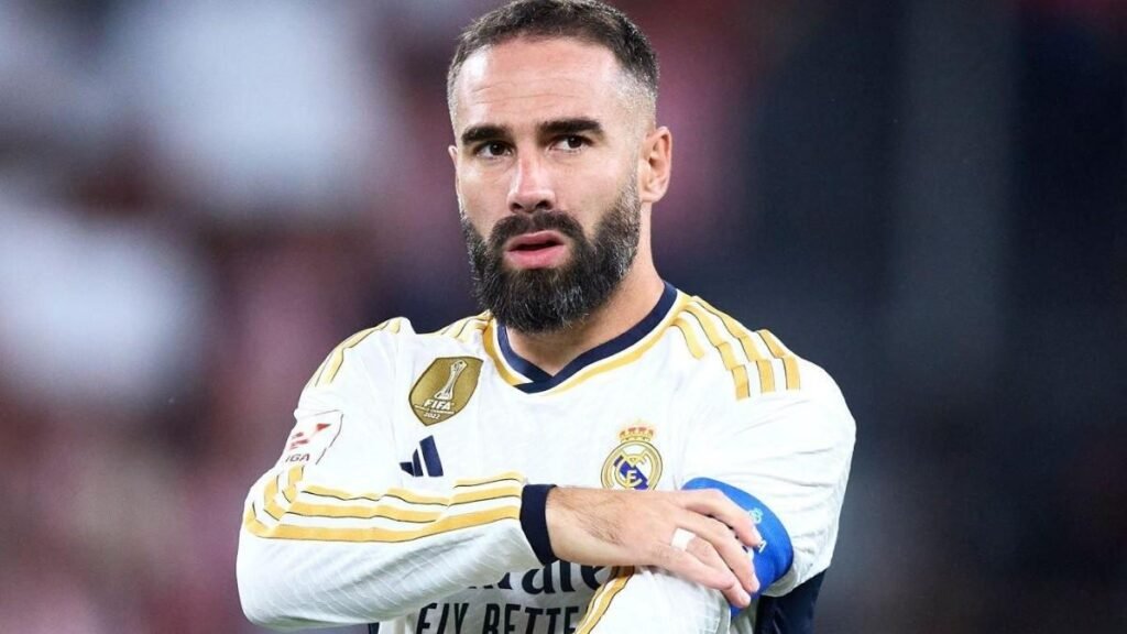 Real Madrid captain Dani Carvajal leads the team after ACL comeback
