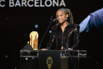 Vicky Lopez wins Kopa Trophy at 2025 Ballon d’Or, named best young women’s player in the world