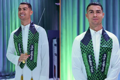 Cristiano Ronaldo celebrates Saudi National Day 2025