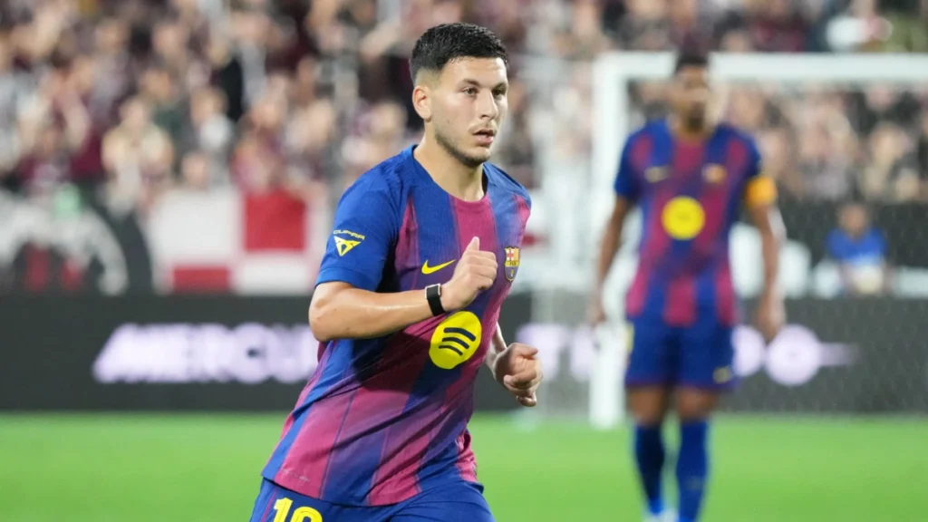 Deco explains Barcelona’s move for Roony Bardghji despite injury concerns 7 Deco reveals why Barcelona signed Roony Bardghji despite injury