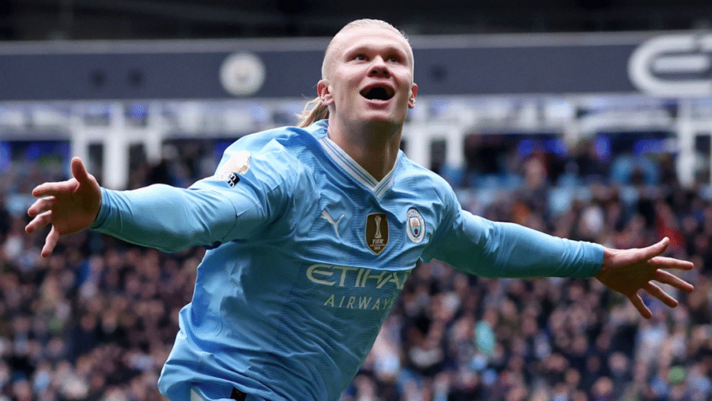 Erling Haaland brace inspires Man City to 2–0 victory over Everton