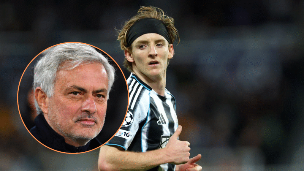 Jose Mourinho praises Anthony Gordon after Newcastle’s Champions League win