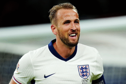 Harry Kane scored twice as England beat Latvia 5-0 to seal 2026 World Cup qualification, joining Cristiano Ronaldo among Europe’s top five international scorers.