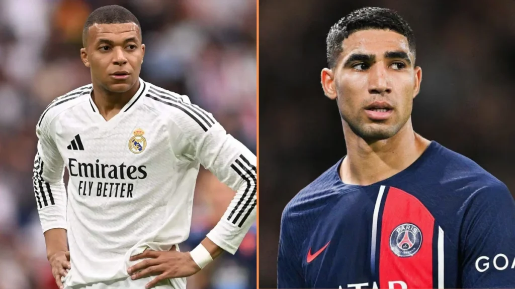 Kylian Mbappe Praises Achraf Hakimi After PSG Beat Barcelona in Champions League
