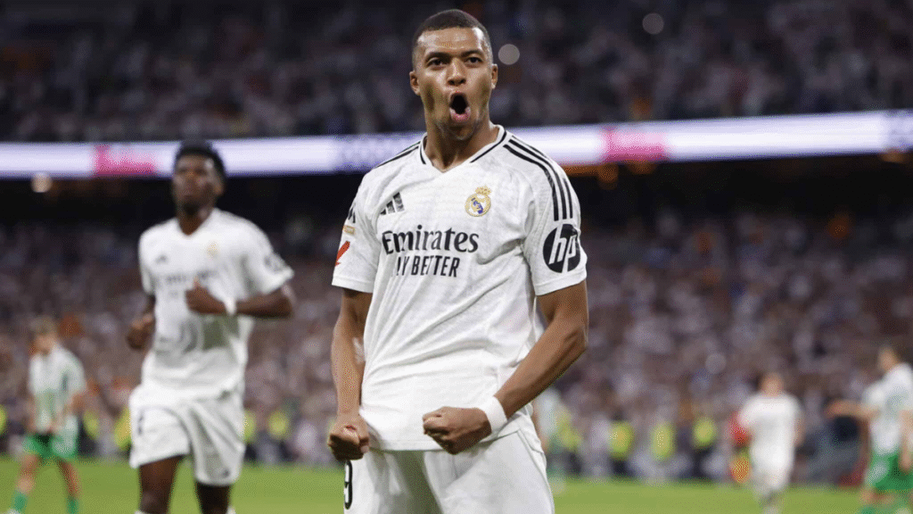 Kylian Mbappe joins Ronaldo and Ronaldinho in elite Clasico club after goal for Real Madrid 7 Kylian Mbappe joins Ronaldo and Ronaldinho in exclusive Clasico club