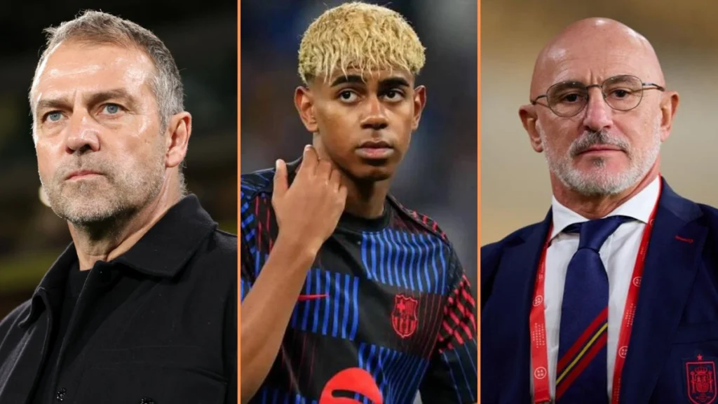 Luis de la Fuente fires back at Hansi Flick in Barcelona vs Spain Lamine Yamal row 7 Luis de la Fuente fires back at Hansi Flick in Barcelona vs Spain Lamine Yamal row