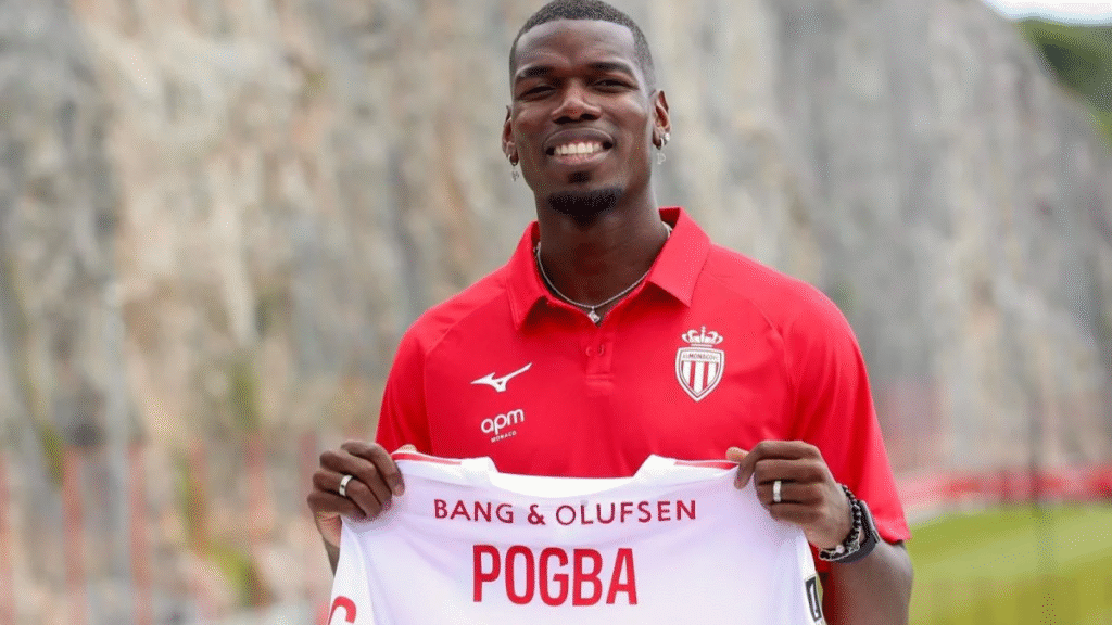 Paul Pogba set for Monaco debut after 18-month doping ban