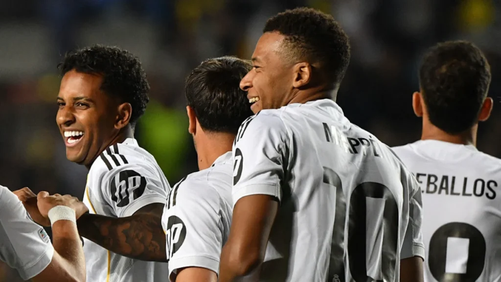 Real Madrid Player Ratings vs Kairat: Mbappe Hat-Trick Steals the Show in 5-0 Win 7 Real Madrid Player Ratings vs Kairat - Mbappé Hat-Trick Leads 5-0 Champions League Win