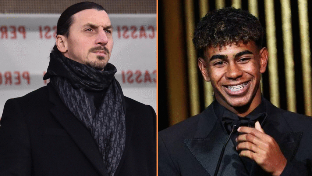 Zlatan Ibrahimovic says Lamine Yamal deserved 2025 Ballon d’Or over Dembélé