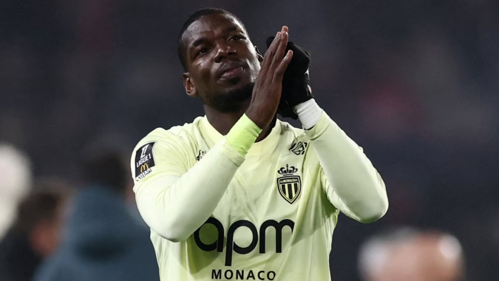 Paul Pogba praised by Monaco team-mate after comeback