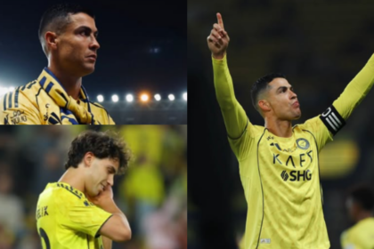 Ronaldo brace sends Al-Nassr four points clear