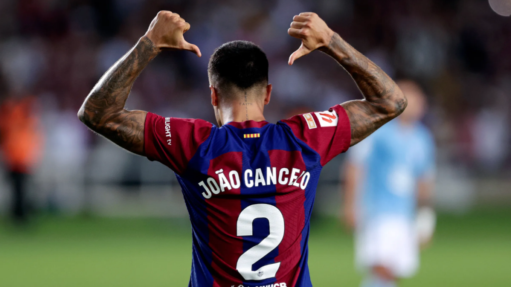 Barcelona pull Joao Cancelo loan announcement