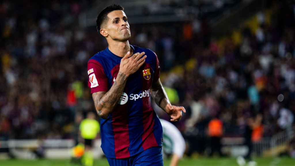 Joao Cancelo arrives in Barcelona ahead of Barca loan return