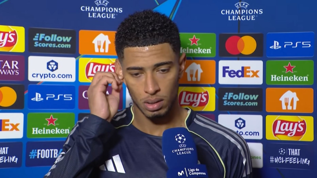 Jude Bellingham calls for unity after Real Madrid defeat to Benfica