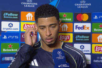 Jude Bellingham calls for unity after Real Madrid defeat to Benfica