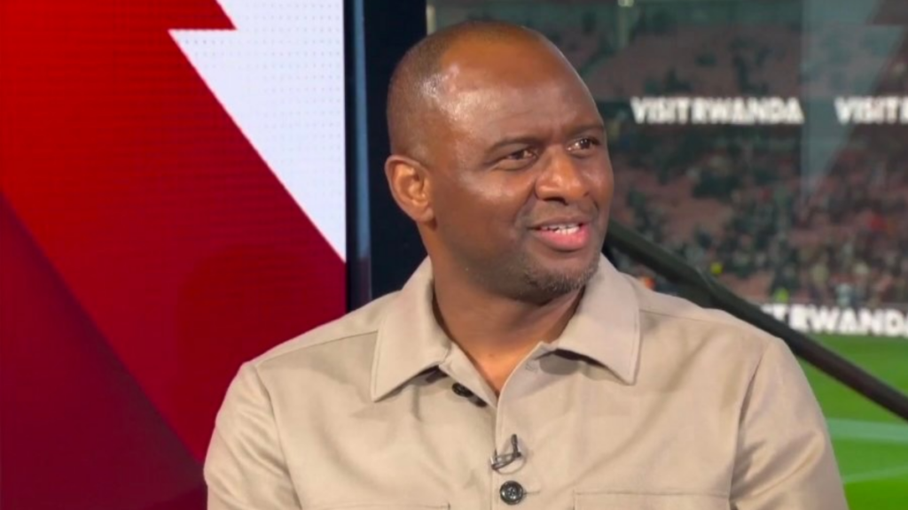 Patrick Vieira slams Arsenal mentality after Man United loss