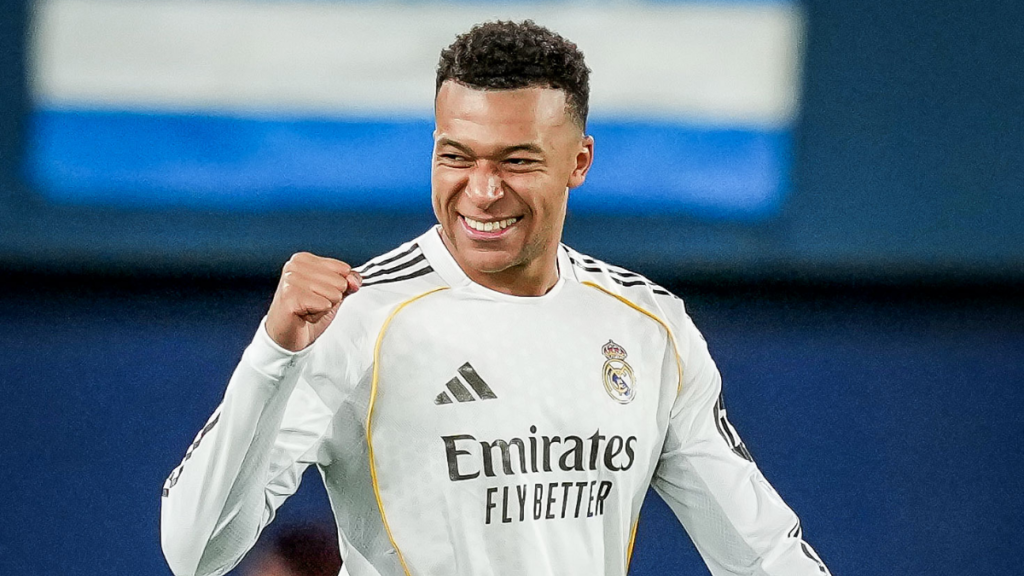 Real Madrid beat Villarreal 2-0 as Mbappe scores twice