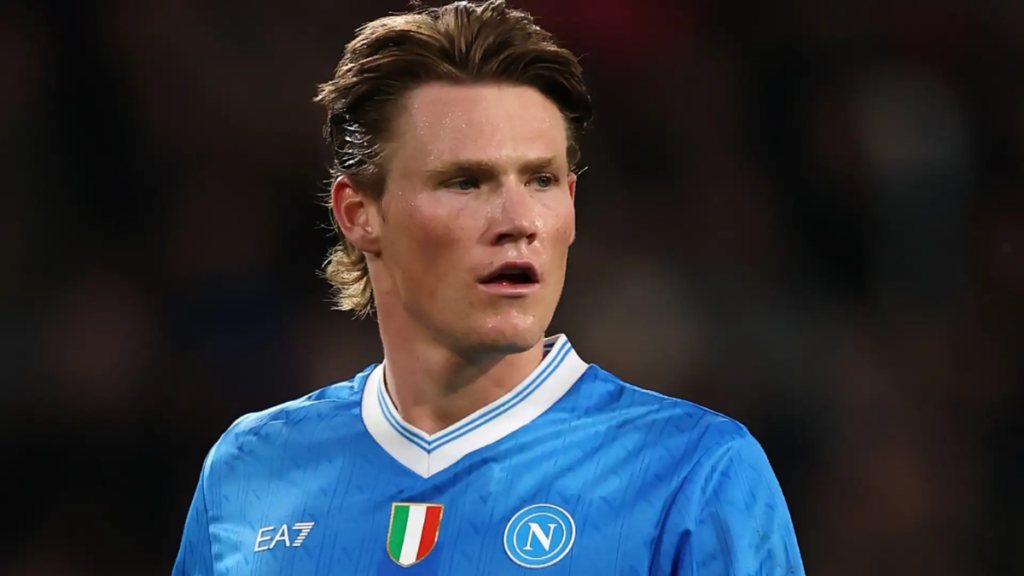 Scott McTominay confident Napoli can deliver against Chelsea