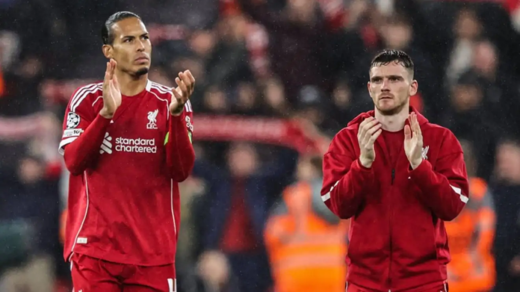 Van Dijk wants Robertson to stay amid Spurs links