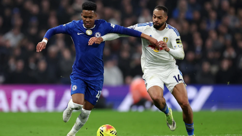 Chelsea thrown off by Leeds after surrendering two-goal lead at Stamford Bridge