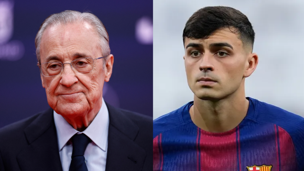 Florentino Pérez targets Barcelona’s Pedri for 2027 in ‘Figo-style’ transfer