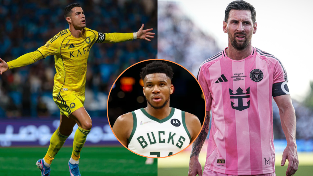 Giannis Antetokounmpo Chooses Ronaldo Over Messi in GOAT Debate
