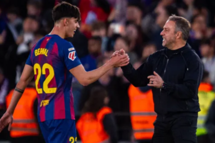 Hansi Flick praises La Masia after Marc Bernal goal and Tommy Marqués debut in Barcelona win