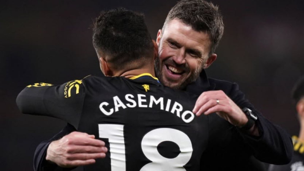 Harry Maguire praises Michael Carrick for Casemiro resurgence