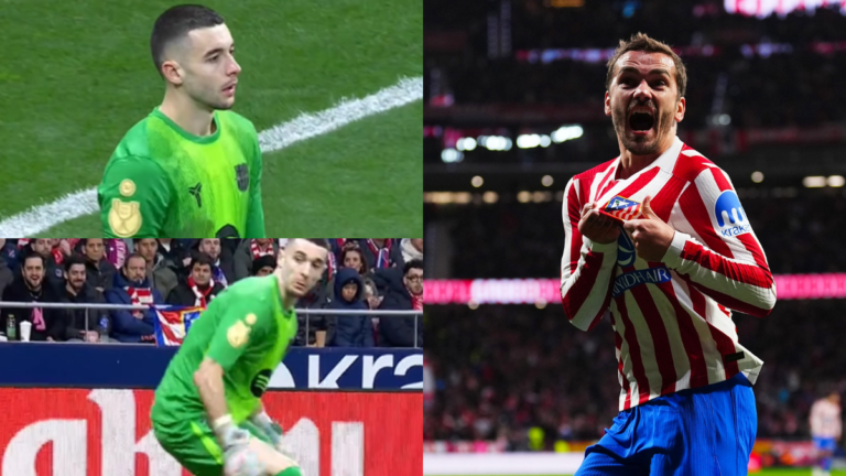 Joan García error gifts Atlético early goal vs Barça