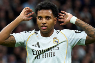 Real Madrid Winger Rodrygo diagnosed with hamstring tendinosis