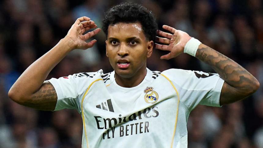 Real Madrid Winger Rodrygo diagnosed with hamstring tendinosis