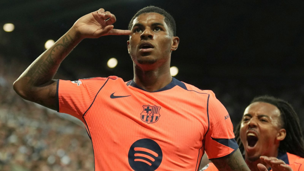 When will Marcus Rashford return for Barcelona after injury setback