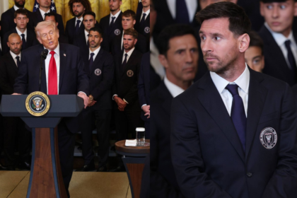 Messi Meets Trump at White House for MLS Cup Honor