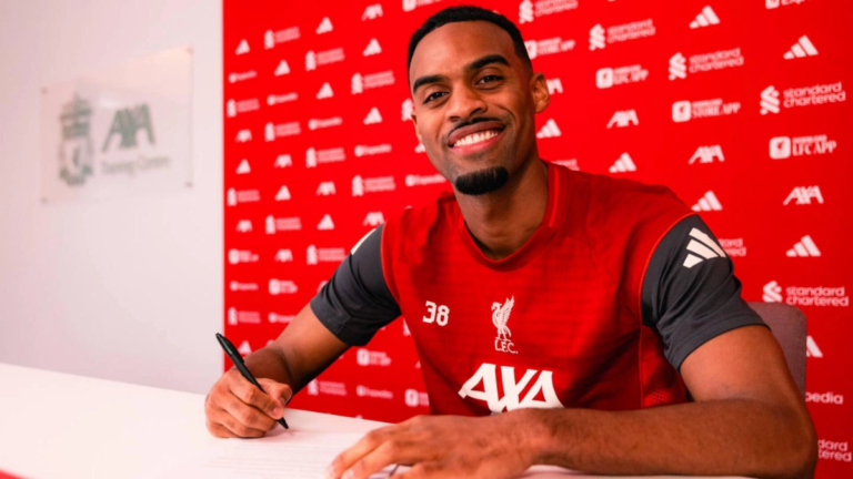 Ryan Gravenberch signs new long-term Liverpool contract until 2032