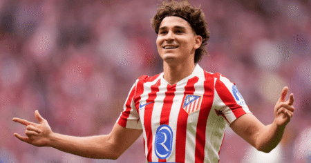 BARCELONA PUSH HARD TO SIGN JULIAN ALVAREZ FROM ATLETICO