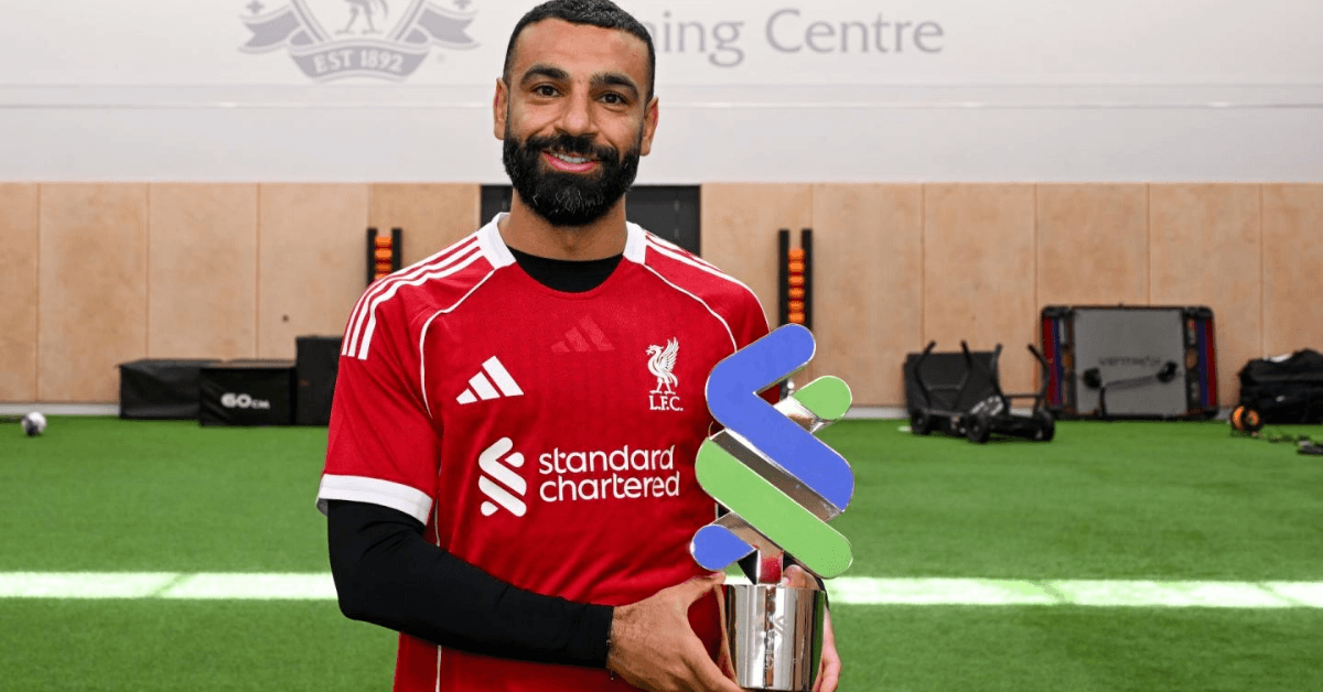 SALAH WINS LIVERPOOL PLAYER OF THE MONTH FOR APRIL