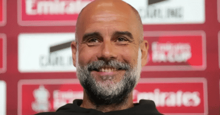 GUARDIOLA SET FOR RECORD 593RD CITY GAME AGAINST VILLA